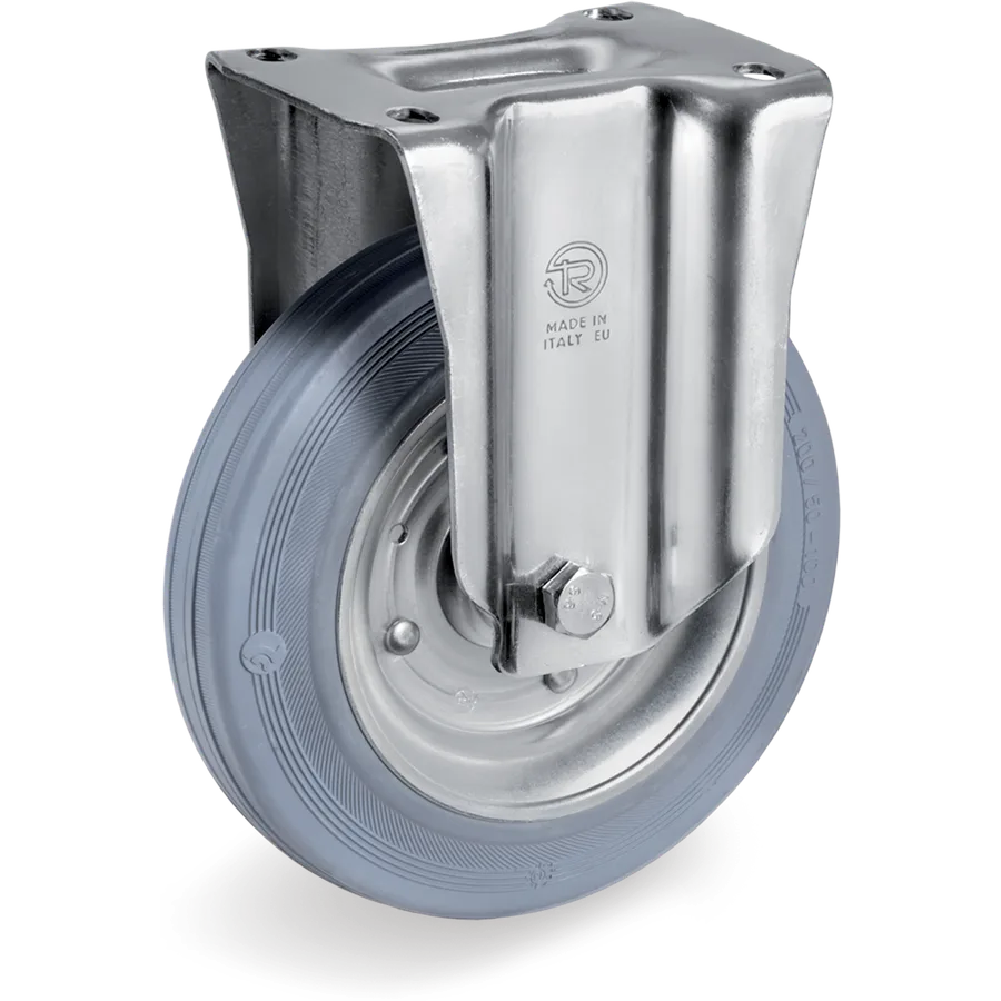 Tellure Rôta 235901 – Rueda fija de goma Ø80×25 mm
