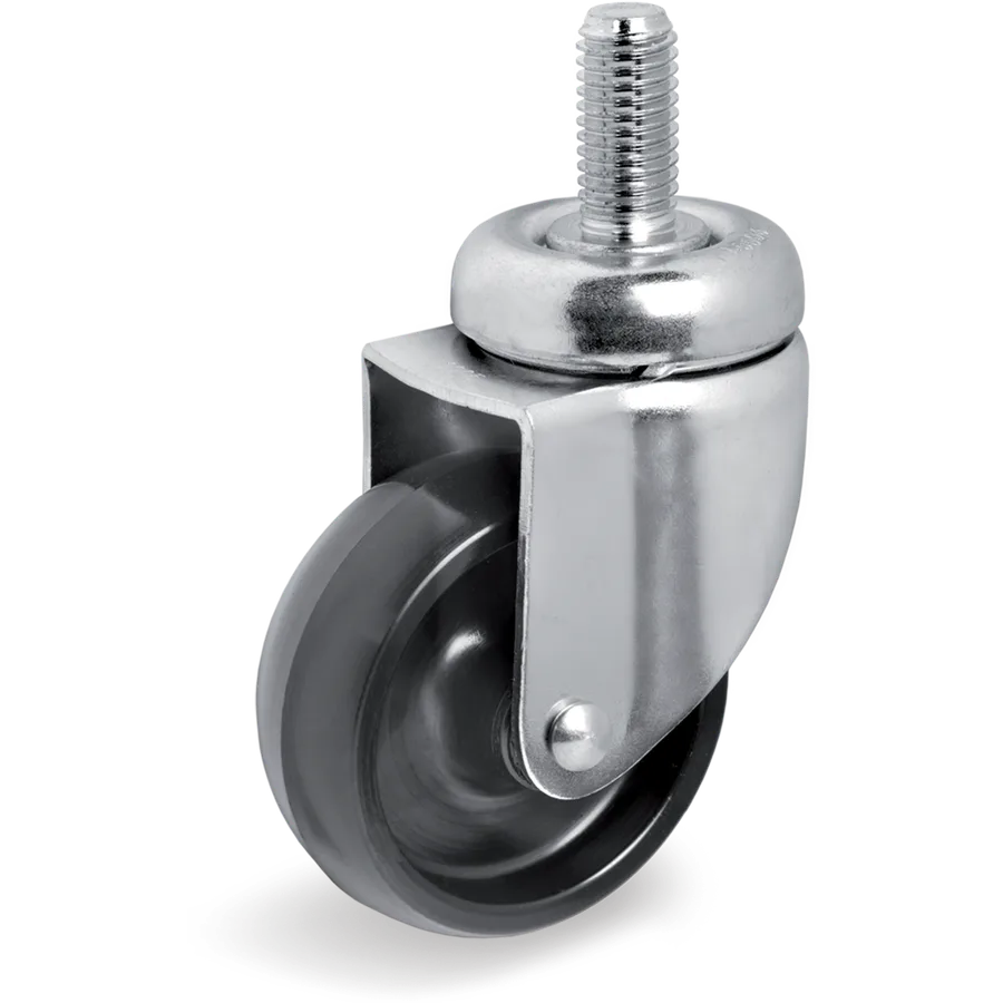 Tellure Rôta 326102 – Rueda giratoria de poliamida 6 Ø50×17 mm