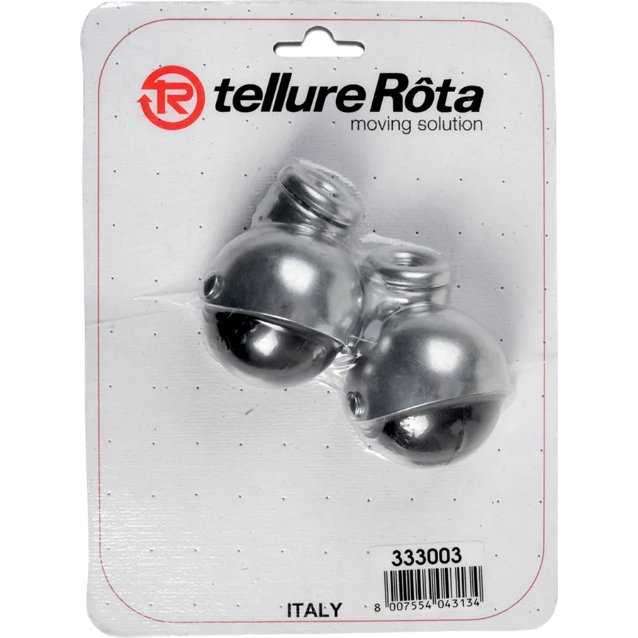 Tellure Rôta 333002 – Rueda giratoria de goma Ø40 mm