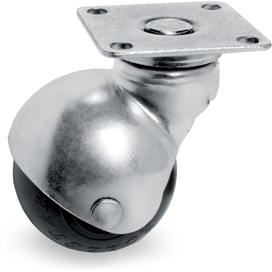 Tellure Rôta 334102 – Rueda giratoria de goma Ø40 mm