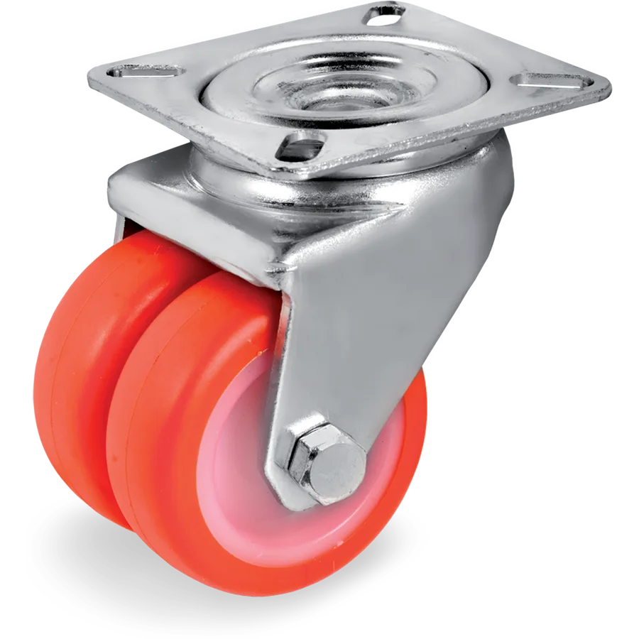 Tellure Rôta 363202 – Rueda giratoria de poliuretano termoplástico Ø50 mm