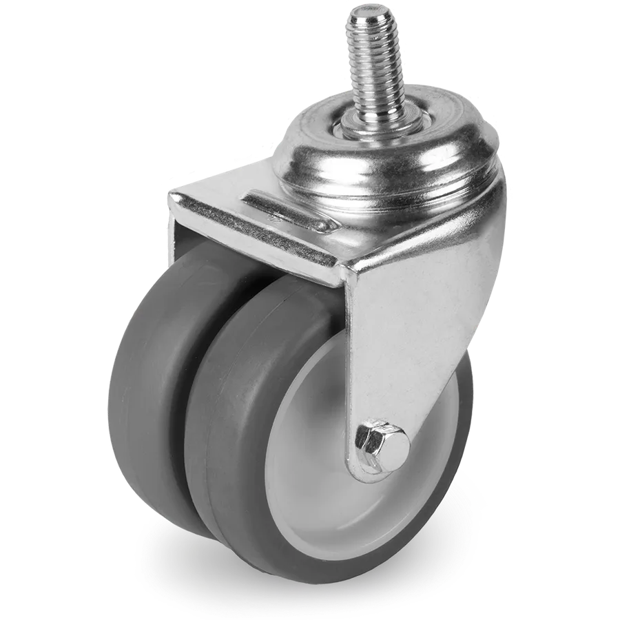 Tellure Rôta 389314 – Rueda giratoria de goma termoplástica Ø75 mm