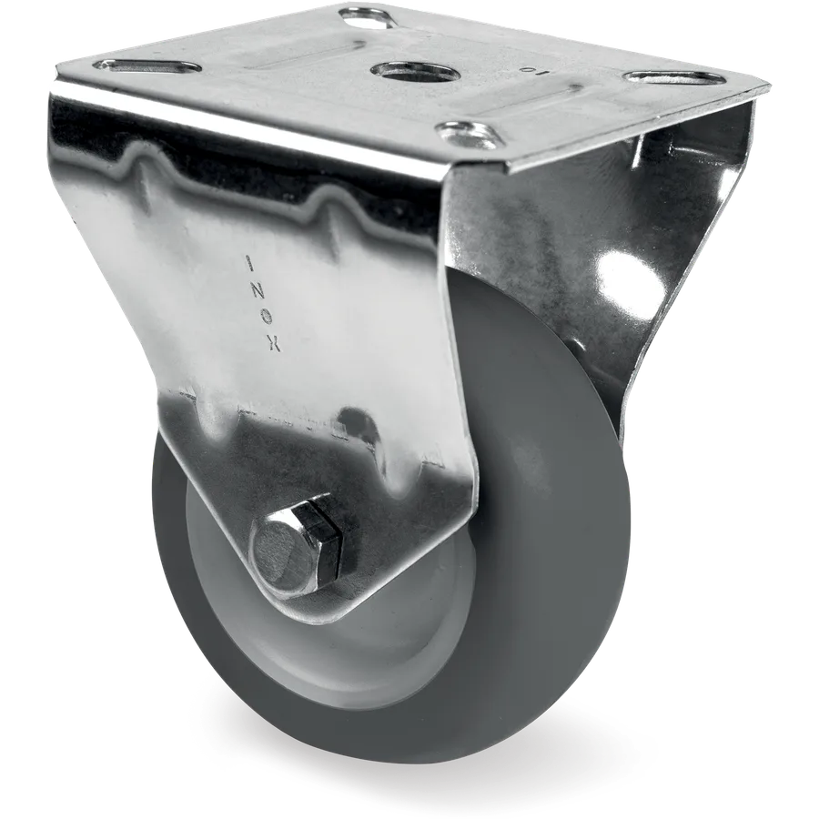Tellure Rôta 385303NX – Rueda fija de goma termoplástica Ø75×23 mm