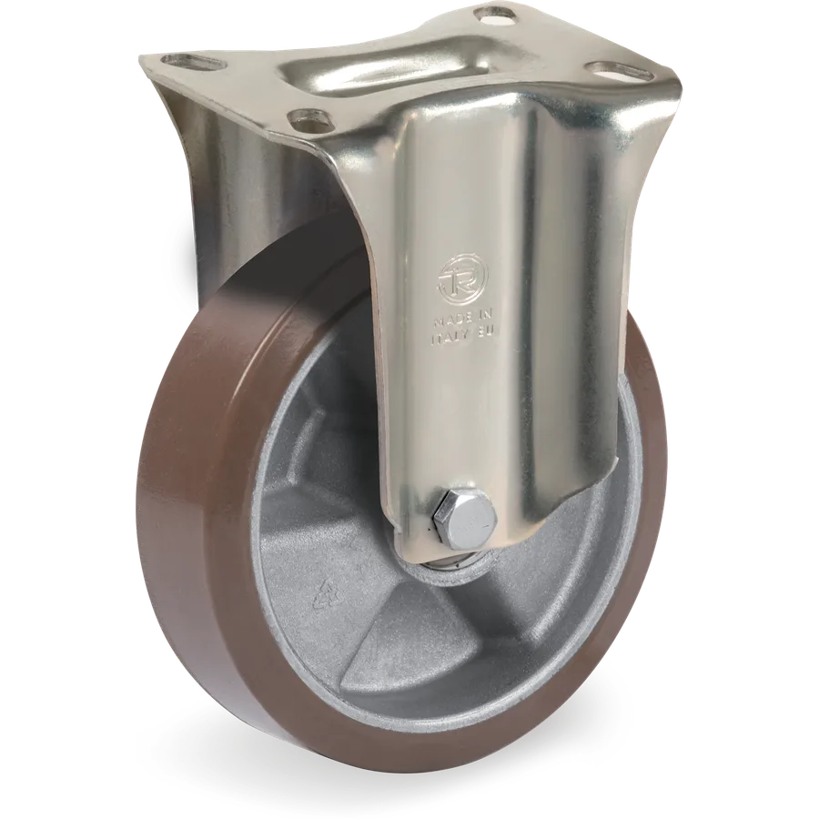 Tellure Rôta 588602 – Rueda fija de poliuretano TR-PowerHigh Ø100×30 mm