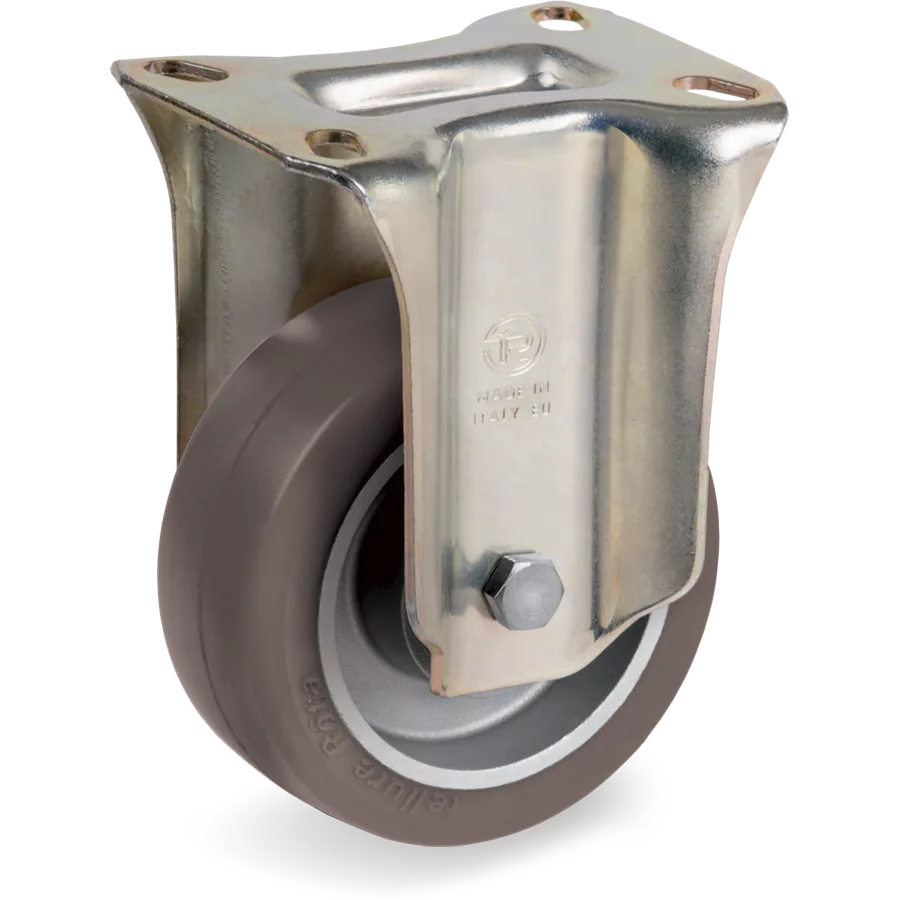 Tellure Rôta 585412 – TR-PowerHigh polyurethane fixed castor Ø100×40 mm