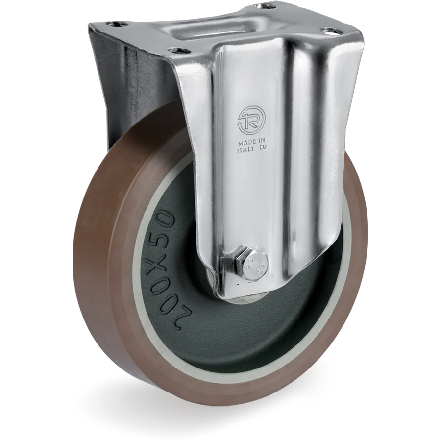 Tellure Rôta 584654 – Rueda fija de poliuretano TR-PowerHigh Ø150×50 mm