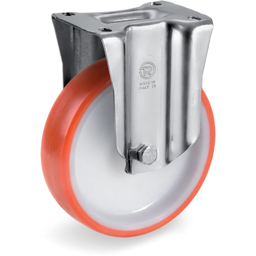 Tellure Rôta 605702 – Rueda fija de poliuretano termoplástico Ø100×30 mm