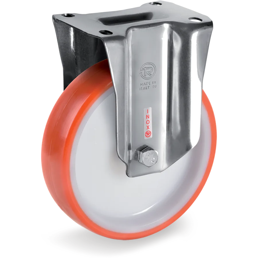 Tellure Rôta 605102 – Rueda fija de poliuretano termoplástico Ø100×30 mm