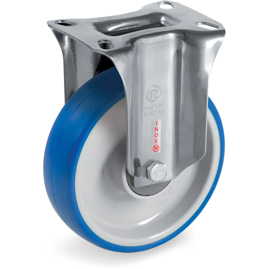 Tellure Rôta 615003 – Rueda fija de poliuretano termoplástico Ø125×35 mm