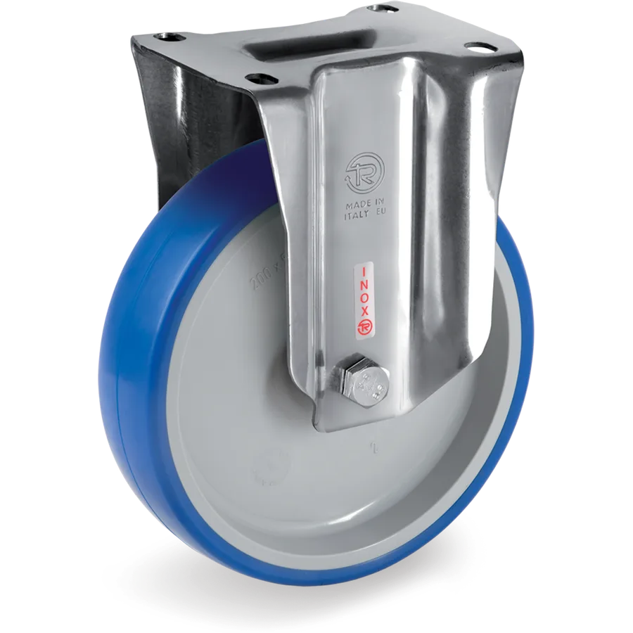 Tellure Rôta 615103 – Rueda fija de poliuretano termoplástico Ø125×35 mm