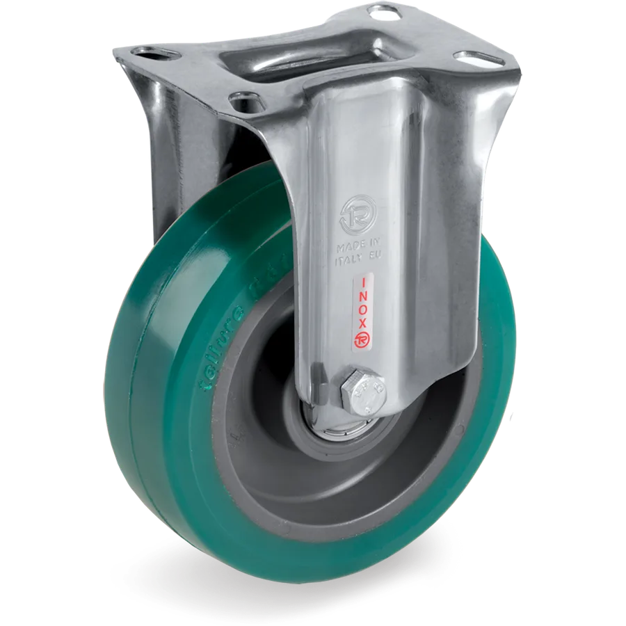 Tellure Rôta 625236 – TR-Roll polyurethane fixed castor Ø200×50 mm