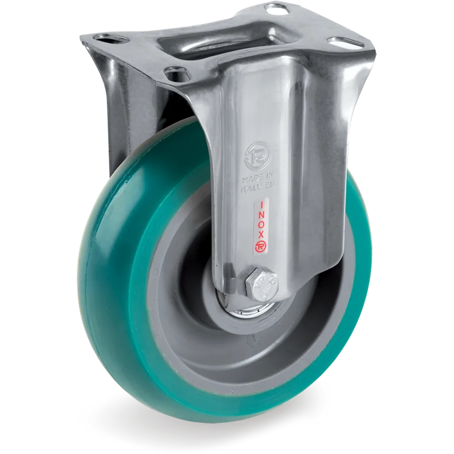 Tellure Rôta 625203 – Rueda fija de poliuretano TR-Roll Ø125×40 mm