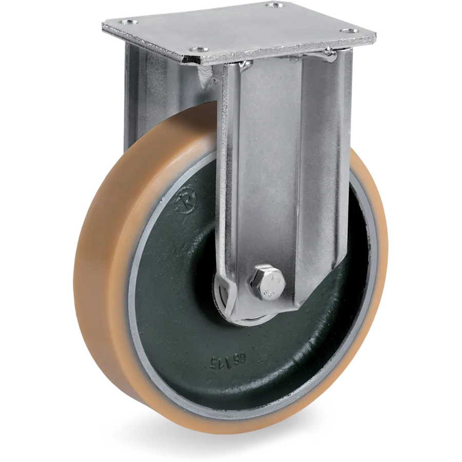 Tellure Rôta 638822 – Rueda fija de vulkollan® Ø100×30 mm