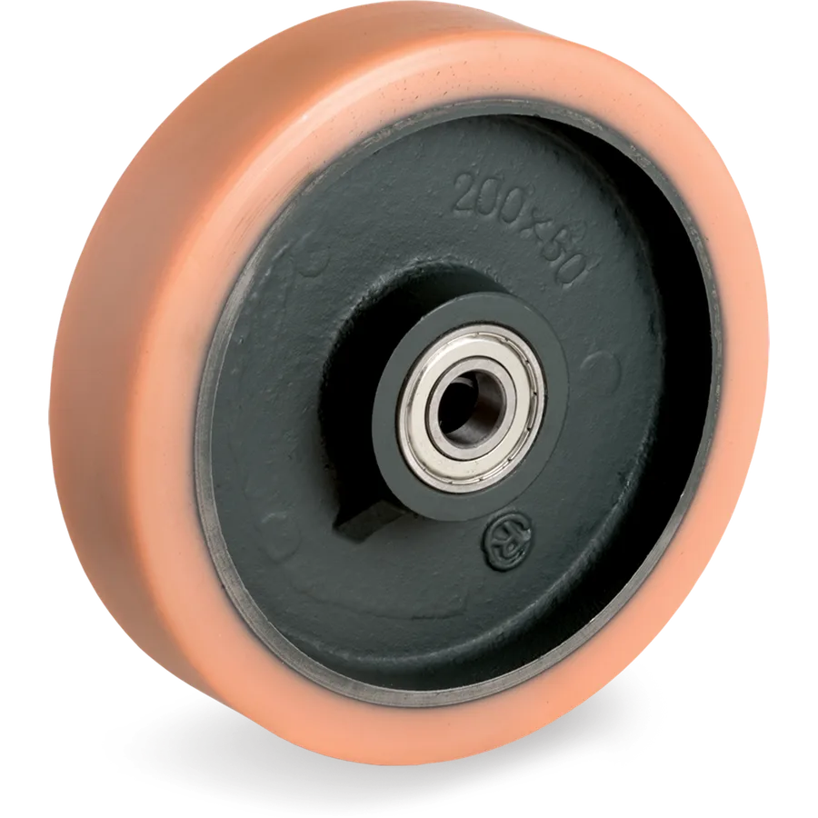 Tellure Rôta 632151 – Rueda de vulkollan® Ø80×28 mm