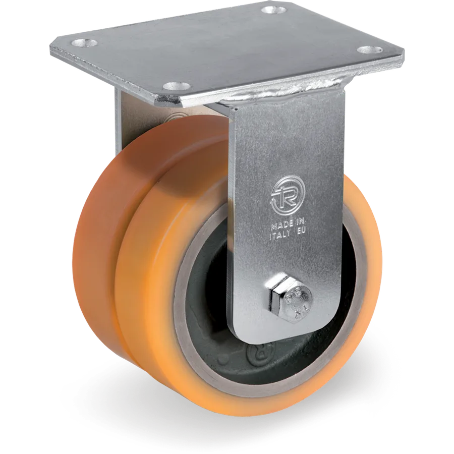 Tellure Rôta 648162 – Rueda fija de poliuretano TR Ø100 mm