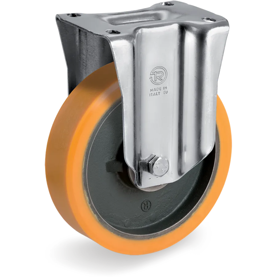 Tellure Rôta 644656 – Rueda fija de poliuretano TR Ø200×50 mm