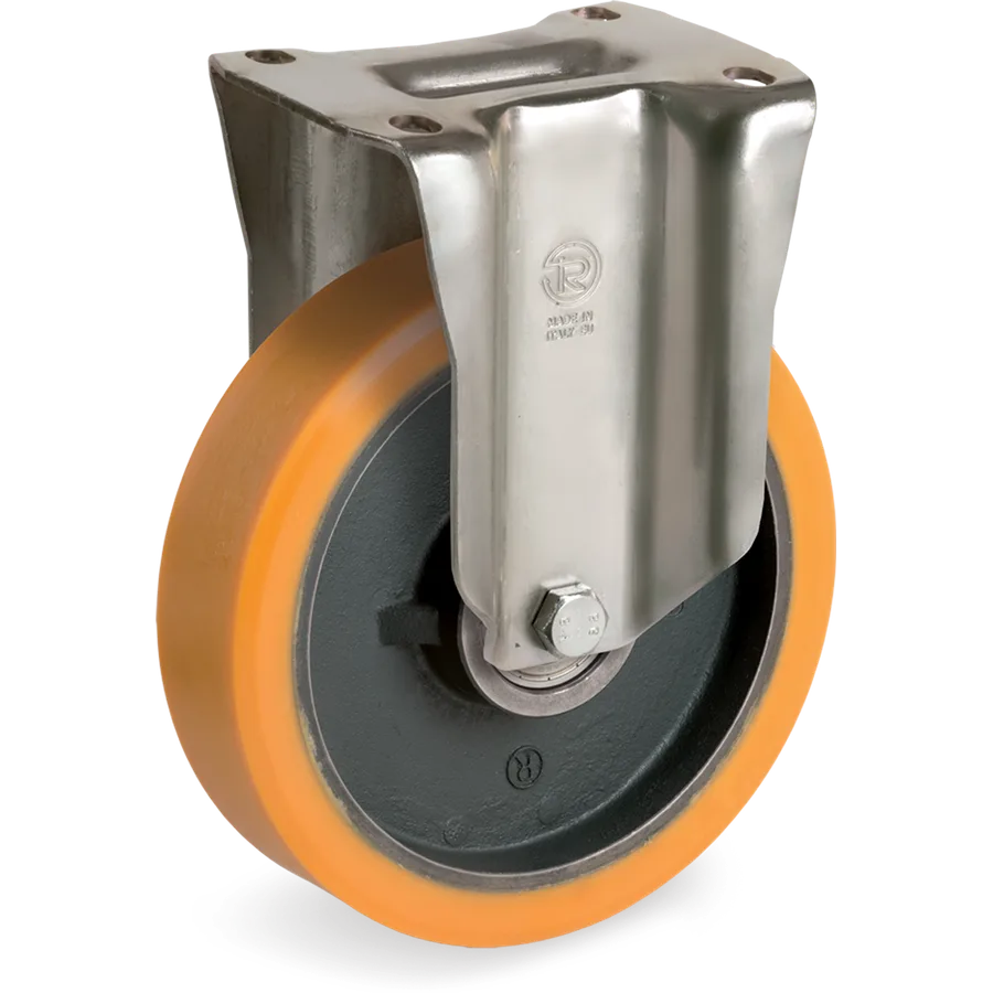 Tellure Rôta 646856 – Rueda fija de poliuretano TR Ø200×50 mm