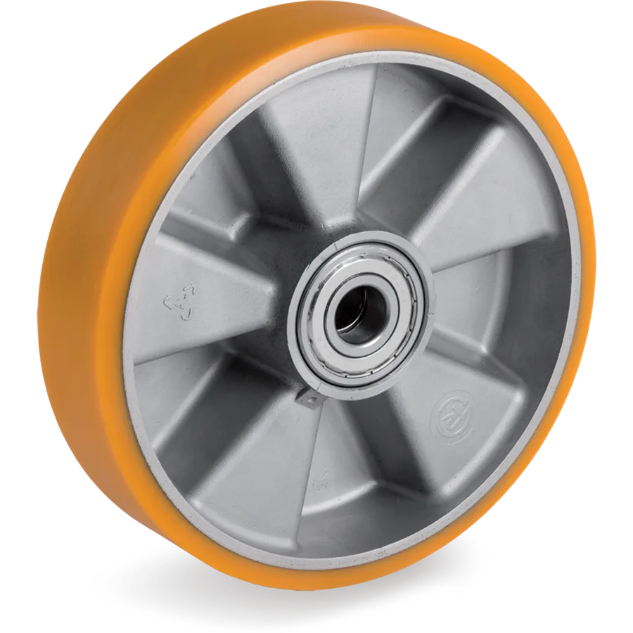 Tellure Rôta 652102 – Rueda de poliuretano TR Ø100×30 mm