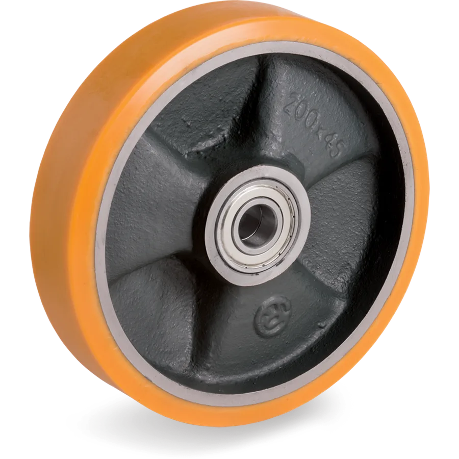 Tellure Rôta 652108 – Rueda de poliuretano TR Ø250×50 mm
