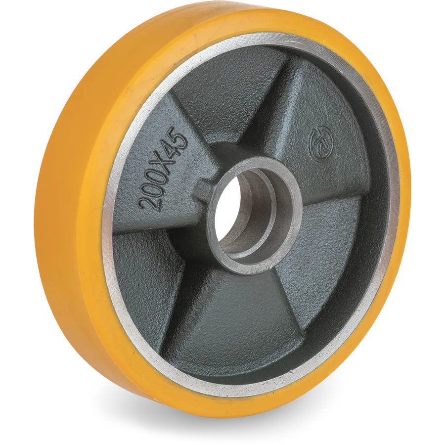 Tellure Rôta 654104 – Rueda de poliuretano TR Ø150×30 mm