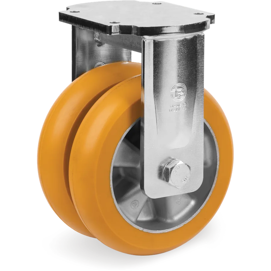 Tellure Rôta 659176 – Rueda fija de poliuretano TR Ø200 mm