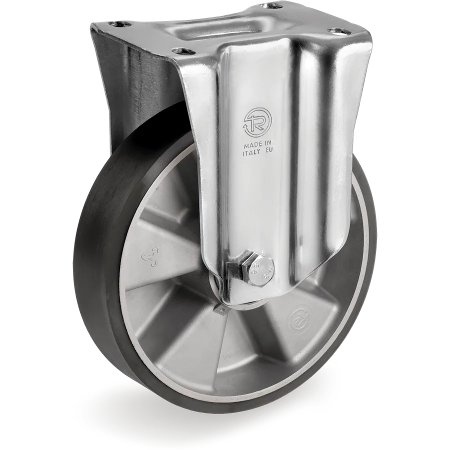 Tellure Rôta 658201ESD – Rueda fija de poliuretano TR ESD Ø80×25 mm