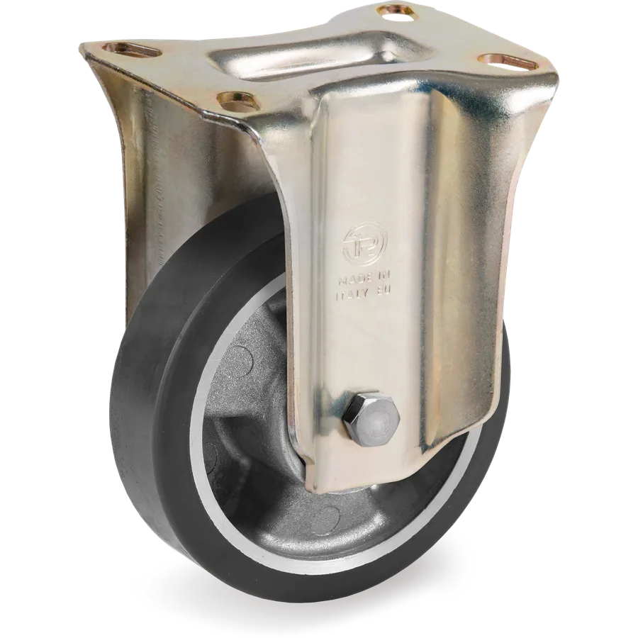 Tellure Rôta 658602ESD – Rueda fija de poliuretano TR ESD Ø100×30 mm