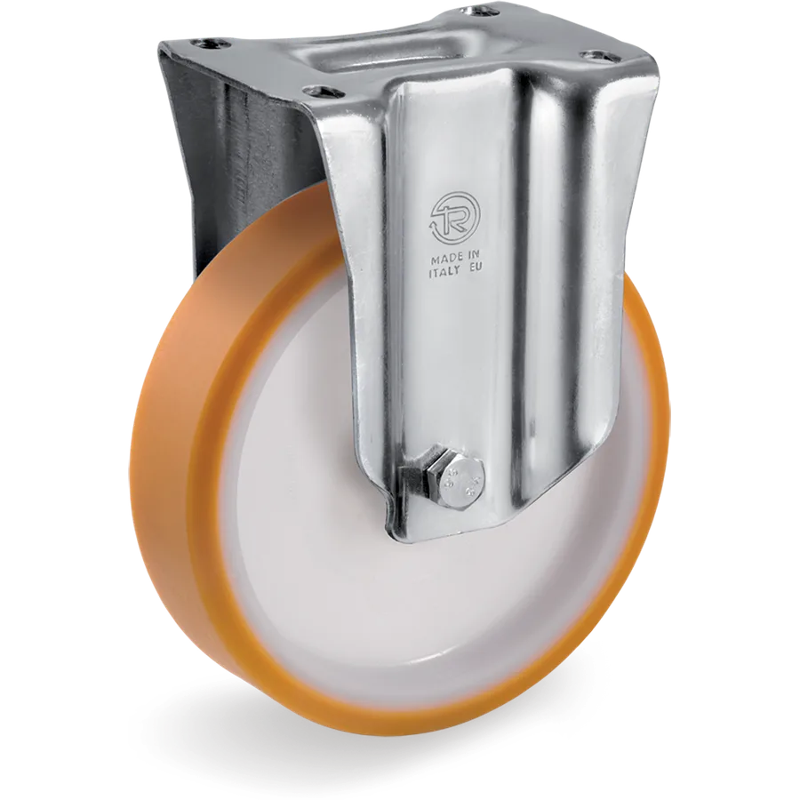 Tellure Rôta 665703 – Rueda fija de poliuretano TR Ø125×30 mm