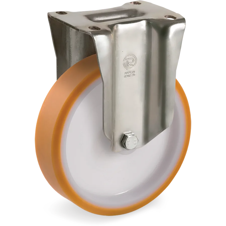 Tellure Rôta 668506 – Rueda fija de poliuretano TR Ø200×50 mm