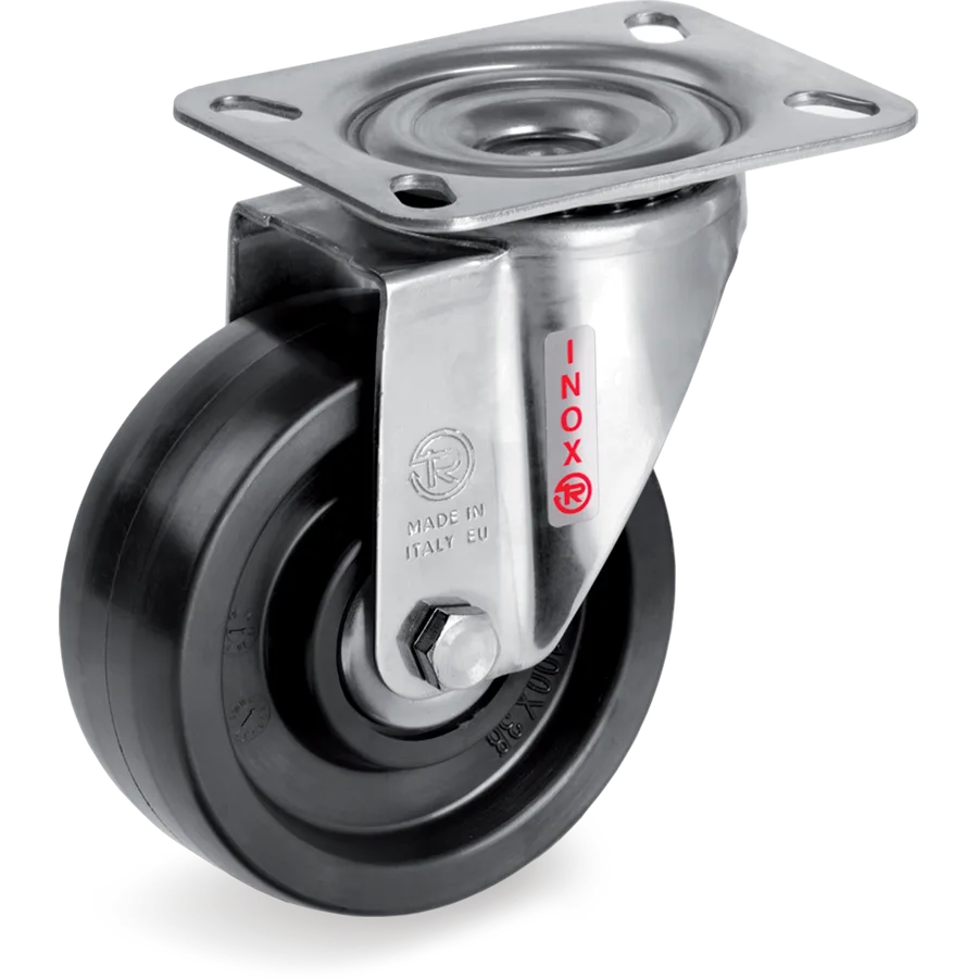 Tellure Rôta 678801 – Rueda giratoria de resina termoendurente Ø80×35 mm
