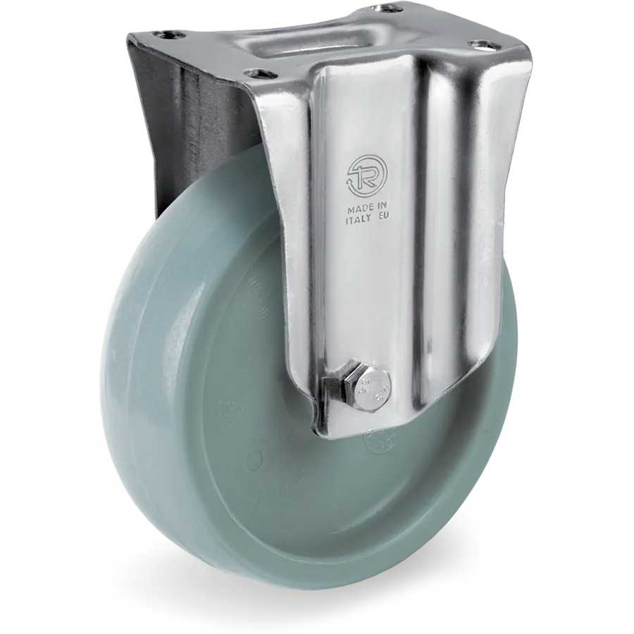 Tellure Rôta 685101GRY – Rueda fija de poliamida 6 Ø80×30 mm