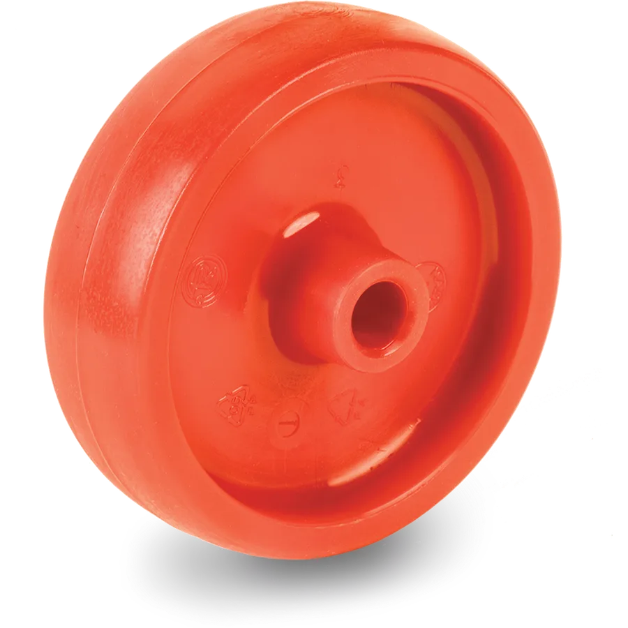Tellure Rôta 681103ORA – Rueda de poliamida 6 Ø125×38 mm