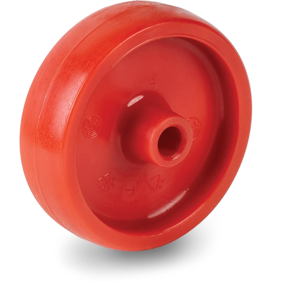 Tellure Rôta 681111RED – Polyamide 6 wheel Ø80×30 mm