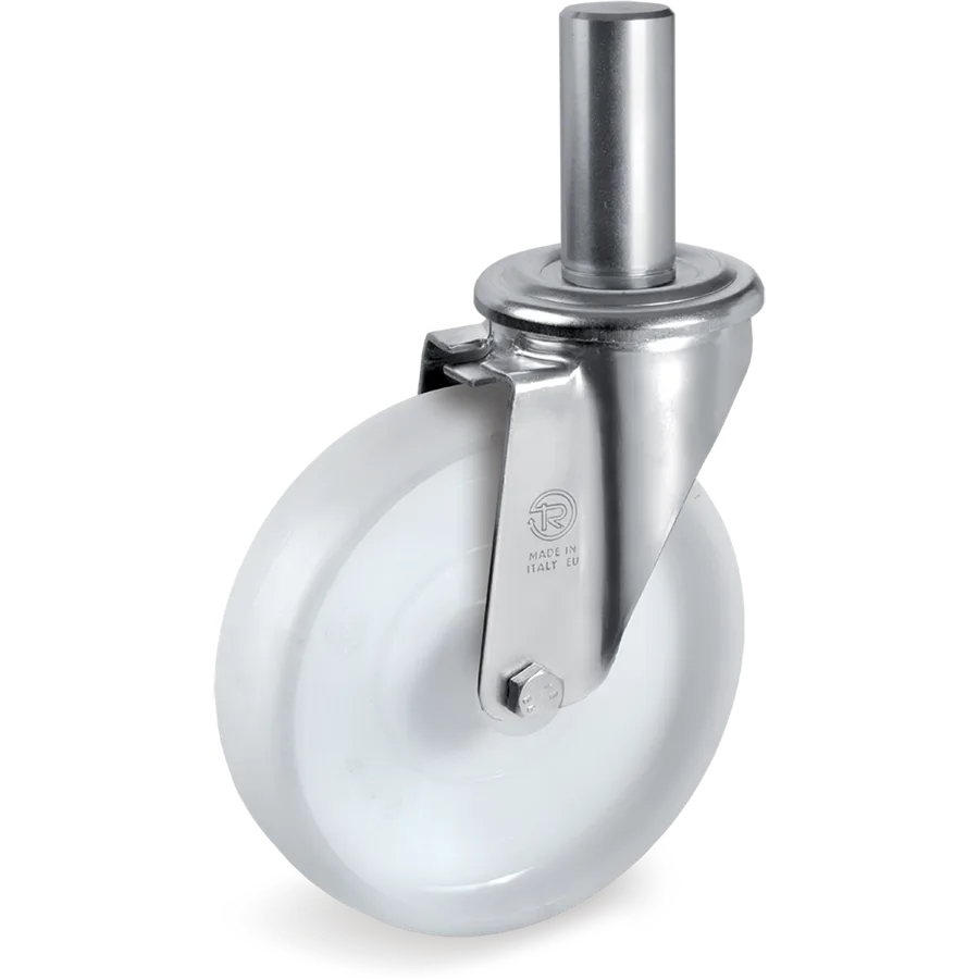 Tellure Rôta 686102 – Rueda giratoria de poliamida 6 Ø100×30 mm