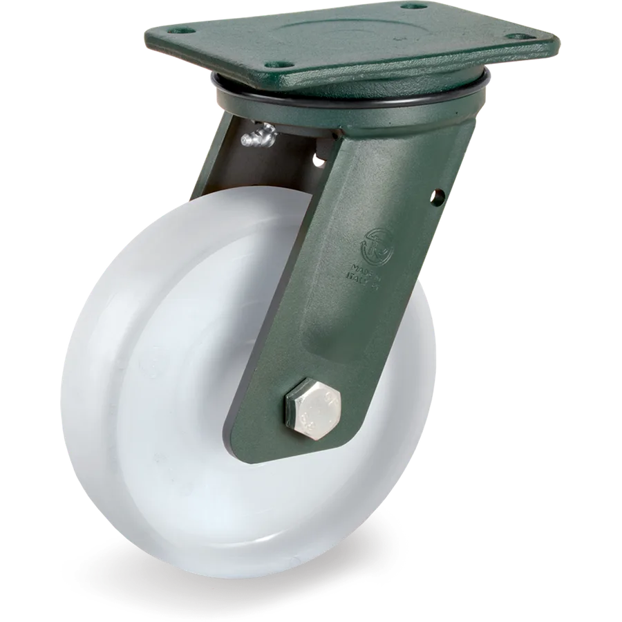 Tellure Rôta 688307D2 – Rueda giratoria de poliamida 6 Ø250×60 mm