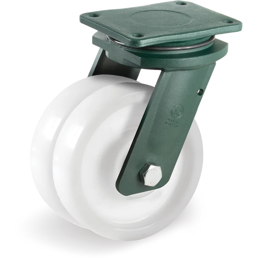 Tellure Rôta 682996 – Rueda giratoria de poliamida 6 Ø200 mm