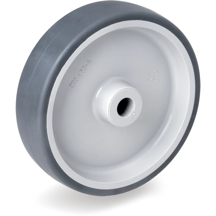 Tellure Rôta 711103 – Rueda de goma termoplástica Ø125×35 mm