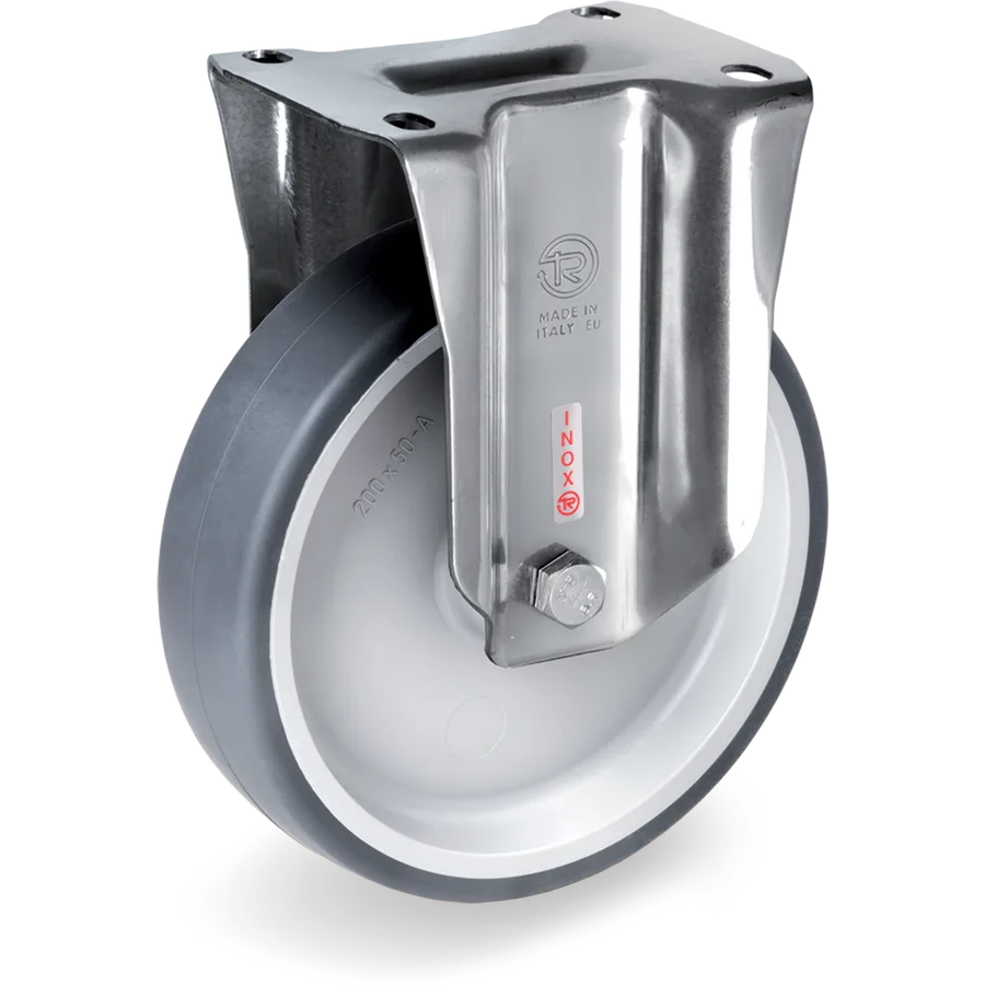 Tellure Rôta 715304 – Rueda fija de goma termoplástica Ø150×35 mm
