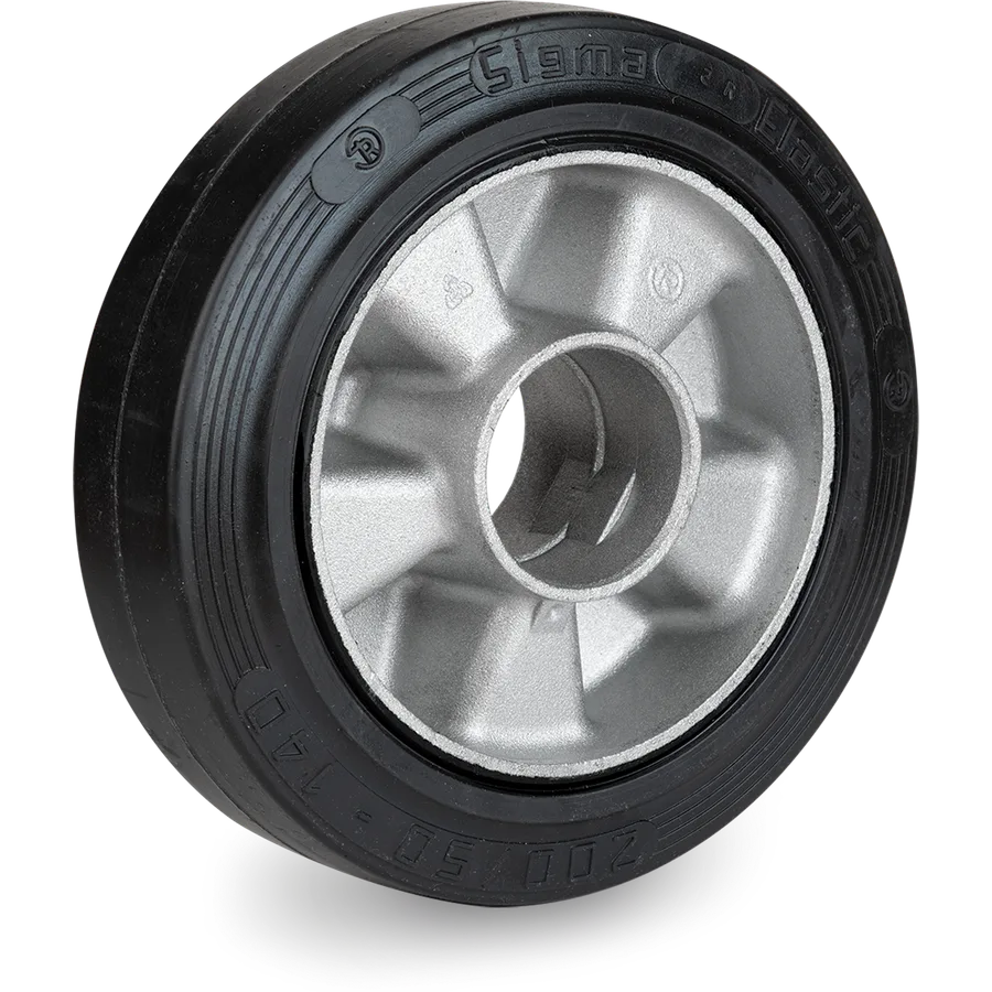 Tellure Rôta 723113 – Rueda de goma elástica Ø125×50 mm