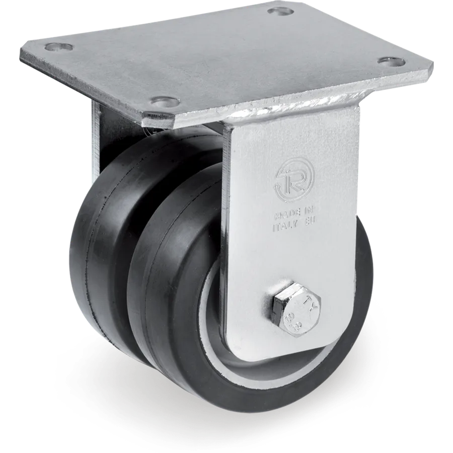 Tellure Rôta 728162 – Rueda fija de goma elástica Ø100 mm