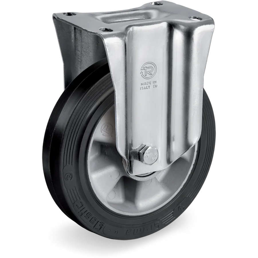 Tellure Rôta 726210 – Rueda fija de goma elástica Ø160×50 mm