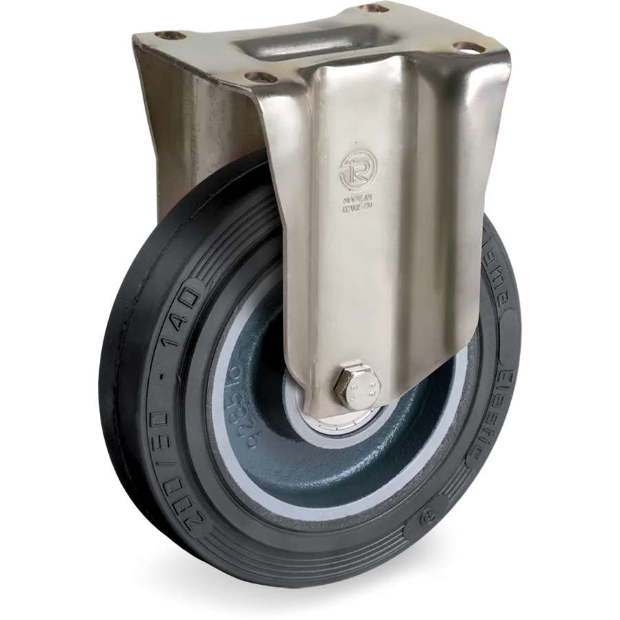 Tellure Rôta 728504 – Rueda fija de goma elástica Ø150×50 mm