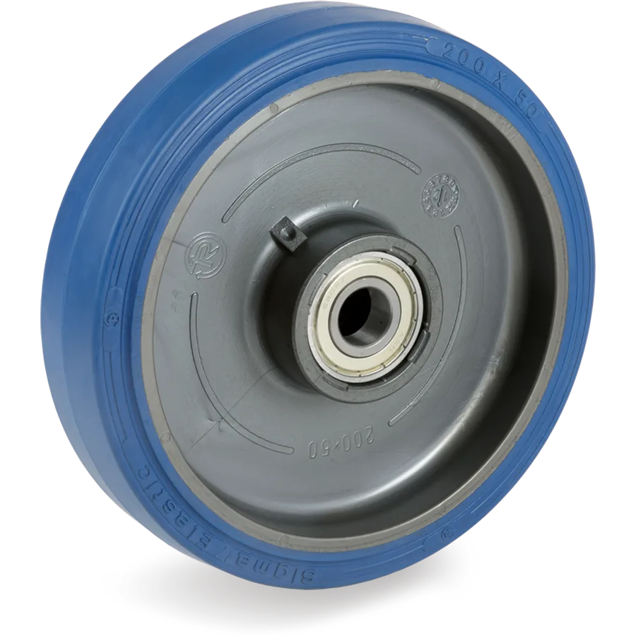 Tellure Rôta 732115 – Elastic rubber wheel Ø180×50 mm