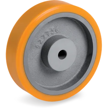 Rueda de poliuretano TR Ø125×40 mm